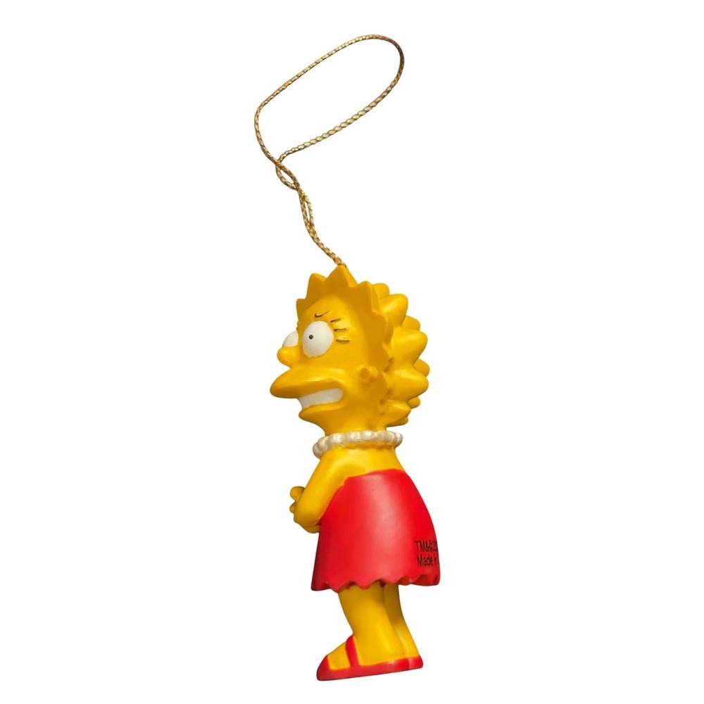 2002 Fox The Simpsons Lisa Simpson Christmas‎ Ornament - Picture 4 of 5